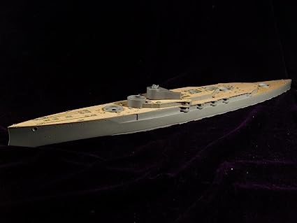 HMS Tiger Battle Cruiser 1914 Wood Deck