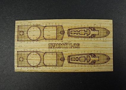 German Z-26 Destroyer Wood Deck