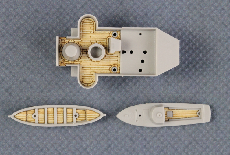 HMS Zulu Destroyer 1941 Wood Deck