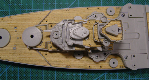 DKM Tirpitz 1944 Wood Deck