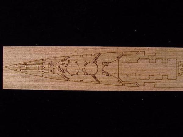 HMS HOOD 1931  Wood Deck