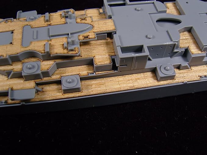 USS NEW JERSEY BB-62 Wood Deck