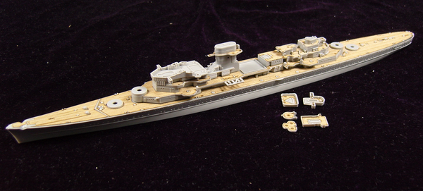 DKM Admiral Hipper 1941 Wood Deck