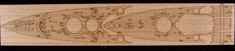 HMS Duke of York Wood Deck