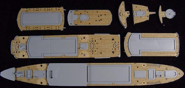 IJN Auxiliary Cruiser Houkoku Maru 1942 Wood Deck