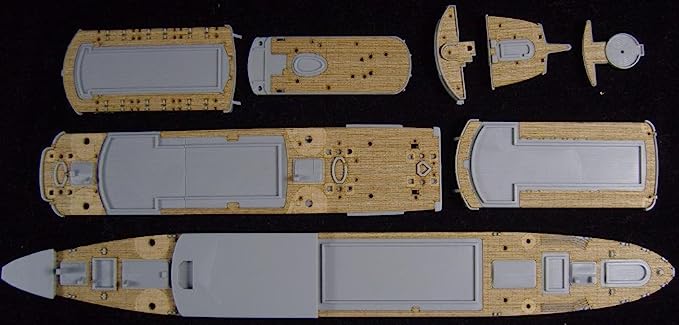 IJN Auxiliary Cruiser Houkoku Maru 1942 Wood Deck