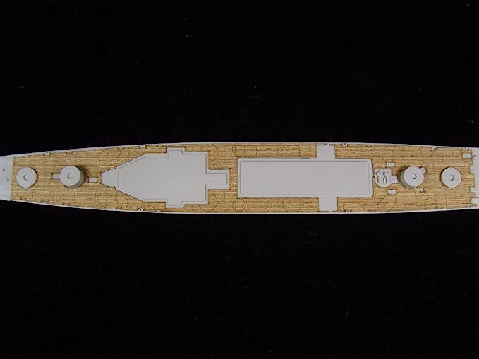 US Navy Light Cruiser CL-55 Cleveland Wood Deck