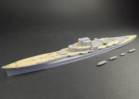 Japanese Battleship Hiei Wood Deck