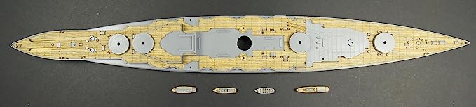 Japanese Battleship Hiei Wood Deck