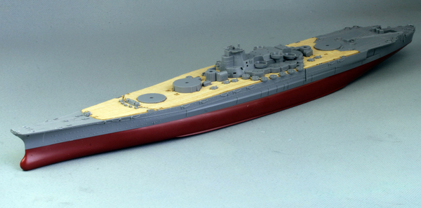 Japanese Navy Battleship KII next003 Wood Deck