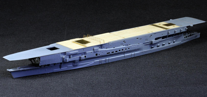 Imperial Japanese Naval Aircraftcarrier KAGA Wood Deck