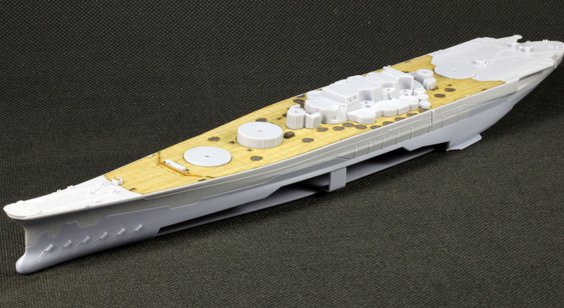 Super Battleship No.25 Yamato Wood Deck