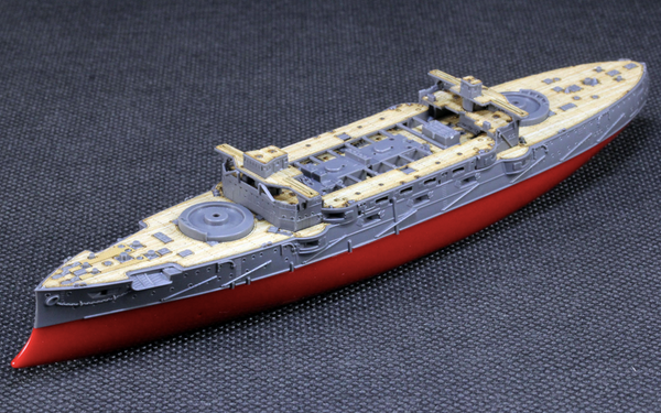 Japanese Navy Battleship Mikasa Wood Deck