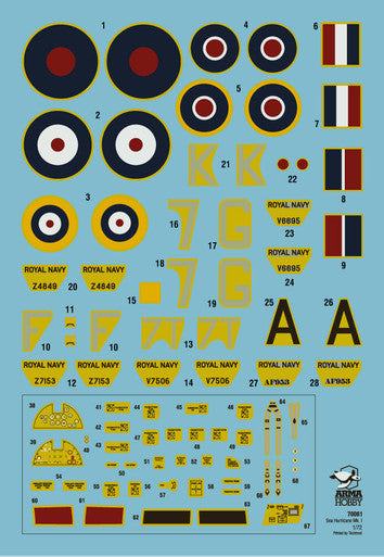 1/72 ARMA Hobby Sea Hurricane Mk Ib