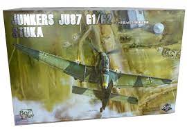 Border Model Junkers Ju87G-1 Ju87G-2 Stuka