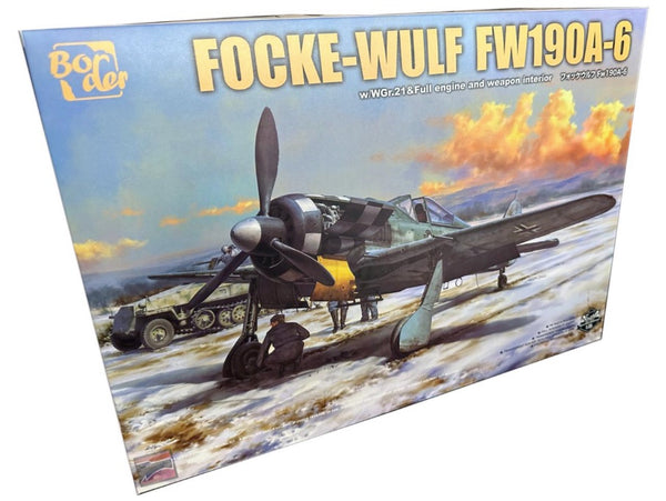 Border Model Focke-Wulf Fw 190A-6 Plastic Model Kit