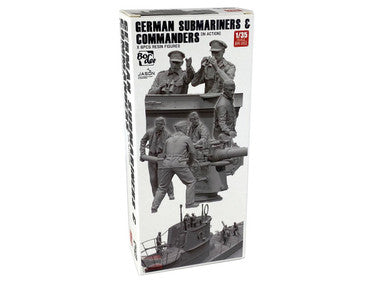 1/35 Border Model German Submariners and Commanders in Action Figure Set