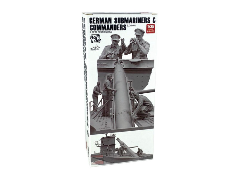 Border Model German Submariners and Commanders Loading Figure Set