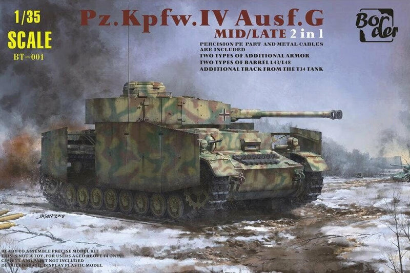 Border Model Panzer Pz.Kpfw.IV Ausf.G Mid/Late