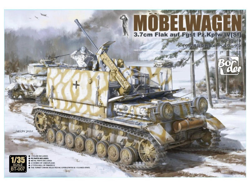 Border Model Scale Mobelwagen 3.7cm Flak auf Fgst. Pz.Kpfw. IV (Sf)