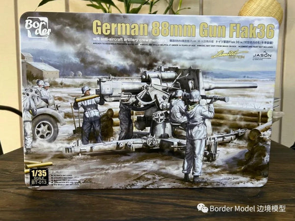 Border Model German 88mm Gun Flak36 (metal box)