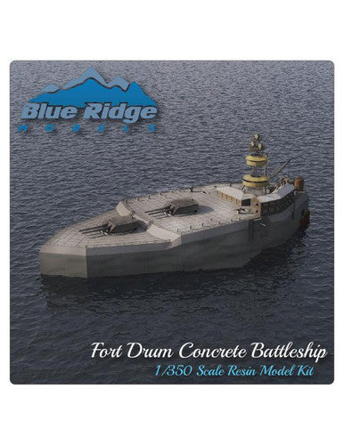 1/350 Blue Ridge Models Fort Drum Concrete Battleship El Fraile Island