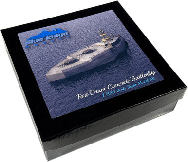 1/350 Blue Ridge Models Fort Drum Concrete Battleship El Fraile Island