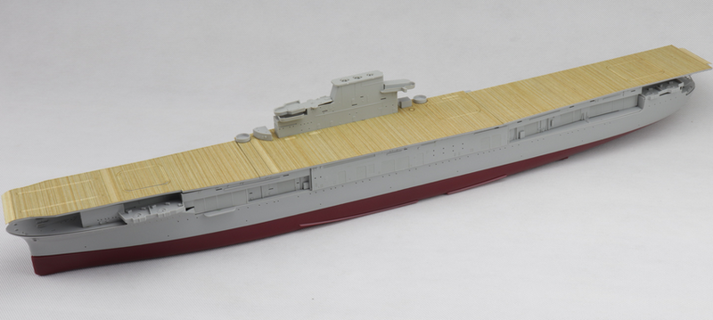 U.S. Aircraft Carrier CV-8 Hornet Wood Deck