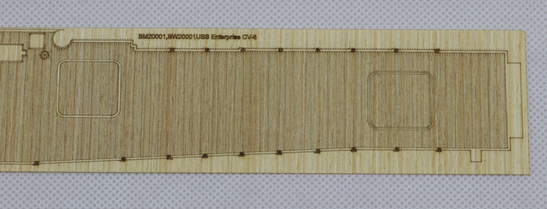 USS Enterprise CV-6 Wood Deck