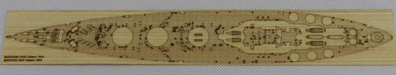 HMS Nelson 1944 Wood Deck