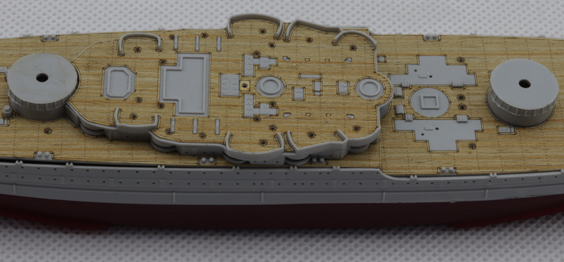 USS Tennessee BB-43 1941 Wood Deck