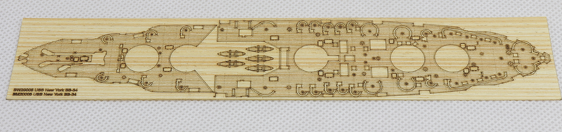 USS New York BB-34 Wood Deck