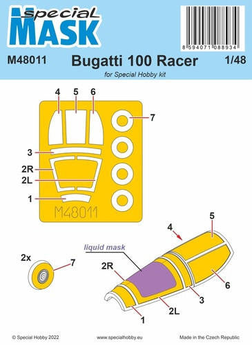 1/48 CMK Bugatti 100 MASK