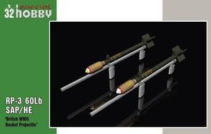 RP-3 60Lb SAP "British WWII Rockets" 1/32