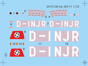 Messerschmitt Me 209V-1 1/72