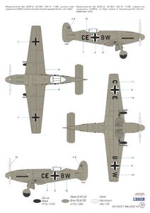 Messerschmitt Me 209V-4 1/72