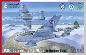 DH 100 Vampire FB Mk.52 In Nortrhern Skies 1/72