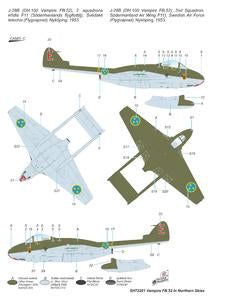 DH 100 Vampire FB Mk.52 In Nortrhern Skies 1/72