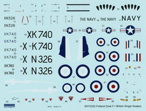 Folland Gnat F Mk.I British Single Seaters 1/72