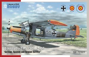 Dornier Do 27 "German, Spanish and Belgian Service" 1/72