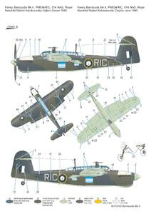 Fairey Barracuda Mk.II 'Pacific Fleet' 1/72