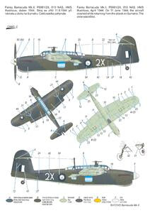 Fairey Barracuda Mk.II 'Pacific Fleet' 1/72