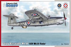 Fairey Barracuda Mk.III 'ASV Mk.XI Radar' 1/72