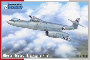 Gloster Meteor F.8 Prone Pilot 1/72