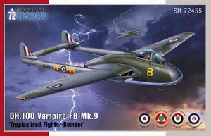 DH.100 Vampire FB.Mk.9 ’Tropicalised Fighter-Bomber’ 1/72