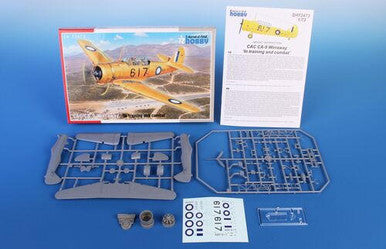 1/72 Special Hobby CAC CA-9 Wirraway, In training and combat