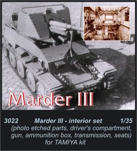 Marder III - interior set for TAM 1/35