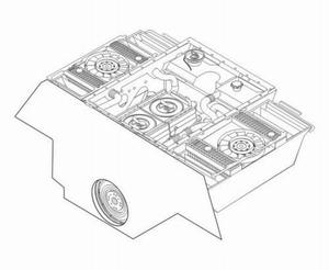 Pz.V Panther - engine set for TAM 1/35