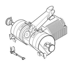 Sd.kfz.138/1 Grille Transmission set Drag. 1/35