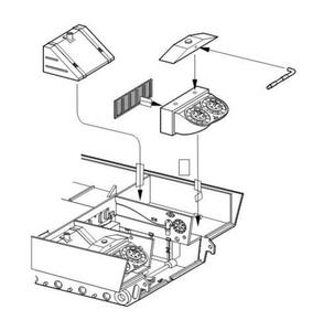 Tiger I Fuel tank and cooler(starboard) TAM 1/35